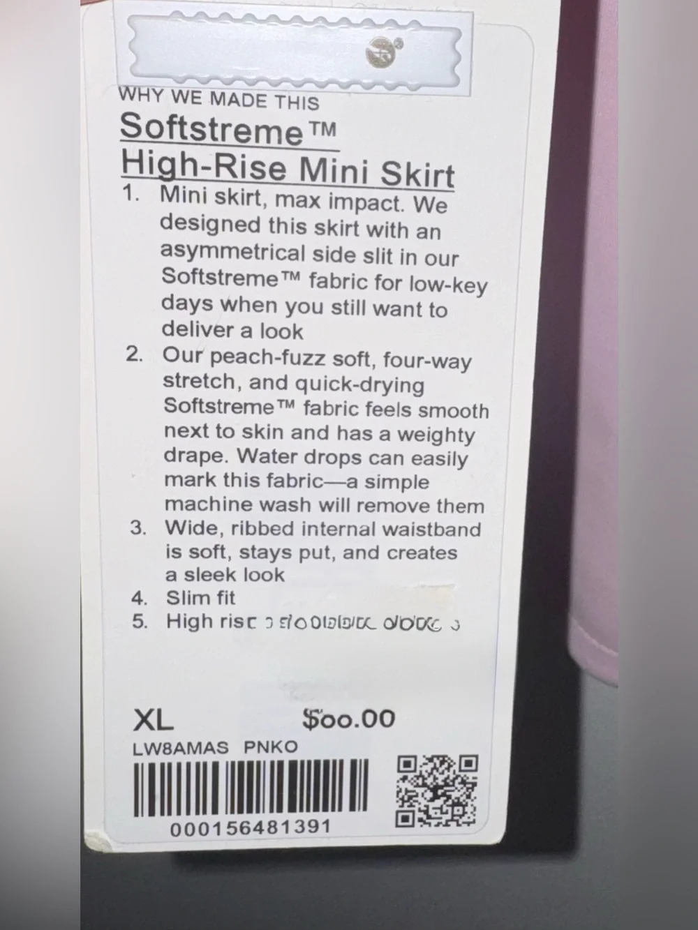 Softstreme ™ High-Rise Mini Skirt